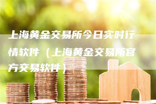 上海黄金交易所今日实时行情软件（上海黄金交易所官方交易软件）