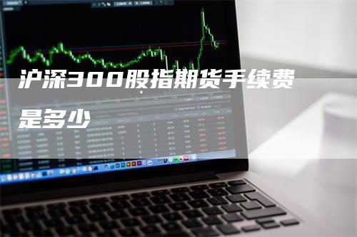 沪深300股指期货手续费是多少