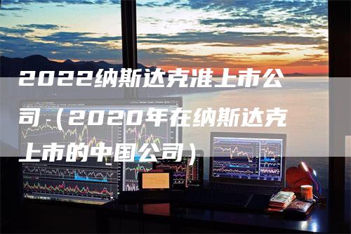 2022纳斯达克准上市公司（2020年在纳斯达克上市的中国公司）