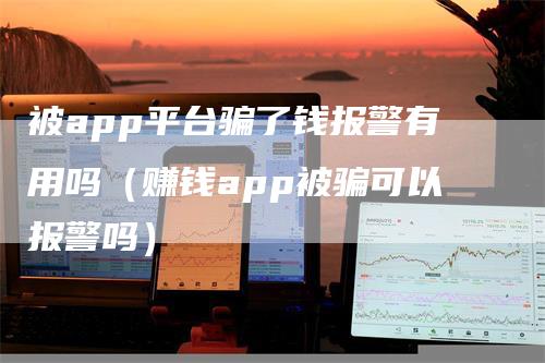 被app平台骗了钱报警有用吗（赚钱app被骗可以报警吗）