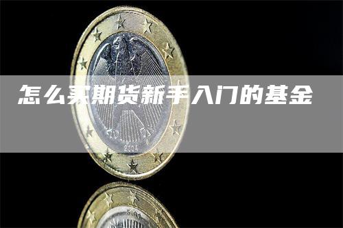 怎么买期货新手入门的基金