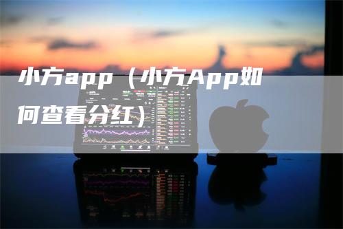 小方app（小方App如何查看分红）