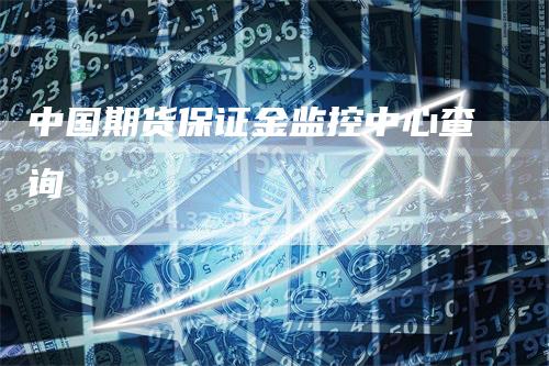 中国期货保证金监控中心查询