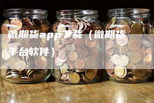 微期货app下载（微期货平台软件）